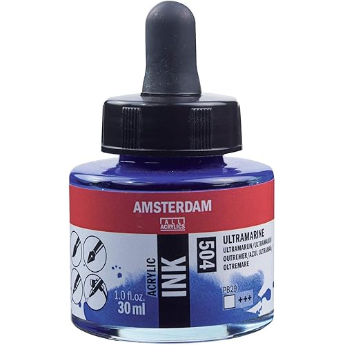 Amsterdam ACRYLC Ink ULT.Marine, us:one size, Ultramarine