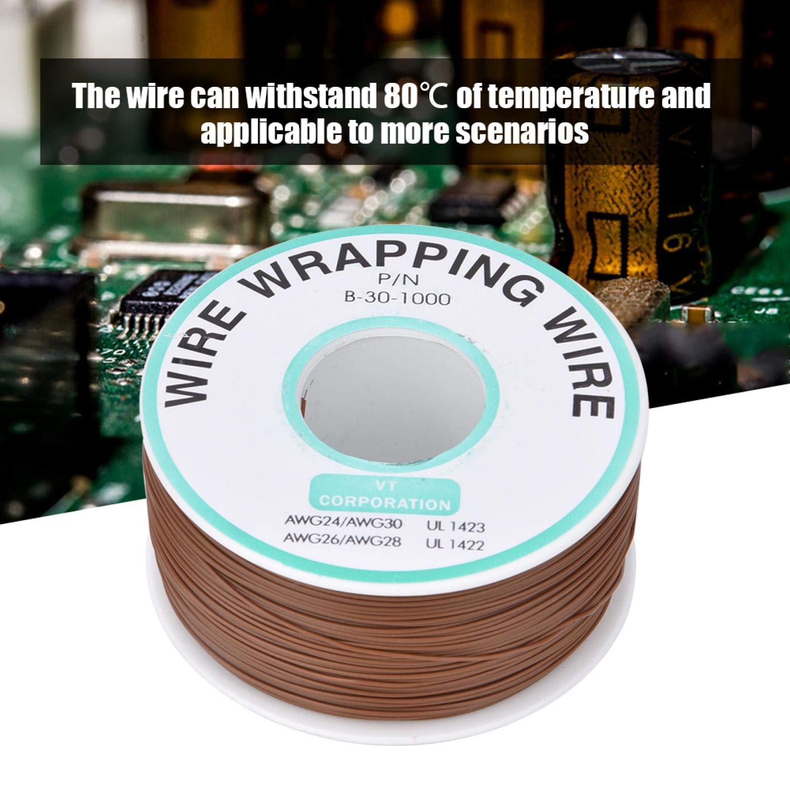 OK-Draht – Verzinnter Kupferdraht 30AWG, 300 M, Für Elektronik-Reparatur & Löten