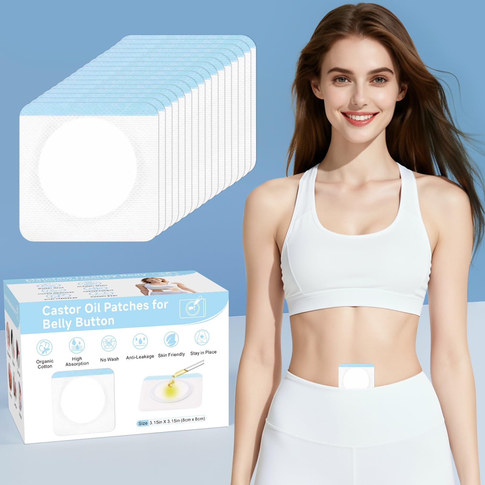 LukToMao Castor Oil Pack Patches - maternity | Mubboo