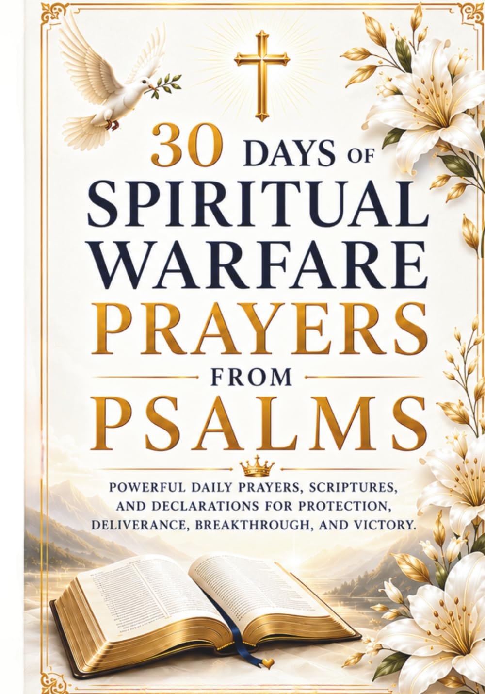 30 Days of Spiritual Warfare Prayers from Psalms: Powerful Daily Prayers, Scriptures, and Declarations for Protection, Deliverance, Breakthrough, and Victory