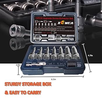 XEWEA 11PCS 3/8