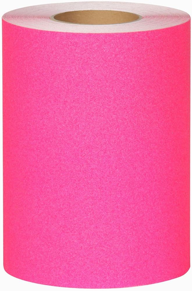Jessup Griptape Colors Skateboard Griptape Roll (9-Inch x 60-Feet, Neon Pink)