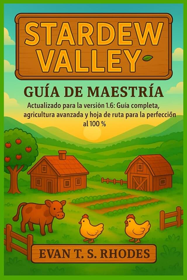 Guía de maestría de Stardew Valley 2025: Actualizado para la versión 1.6: Tutorial completo, agricultura avanzada y hoja de ruta de perfección del 100 %