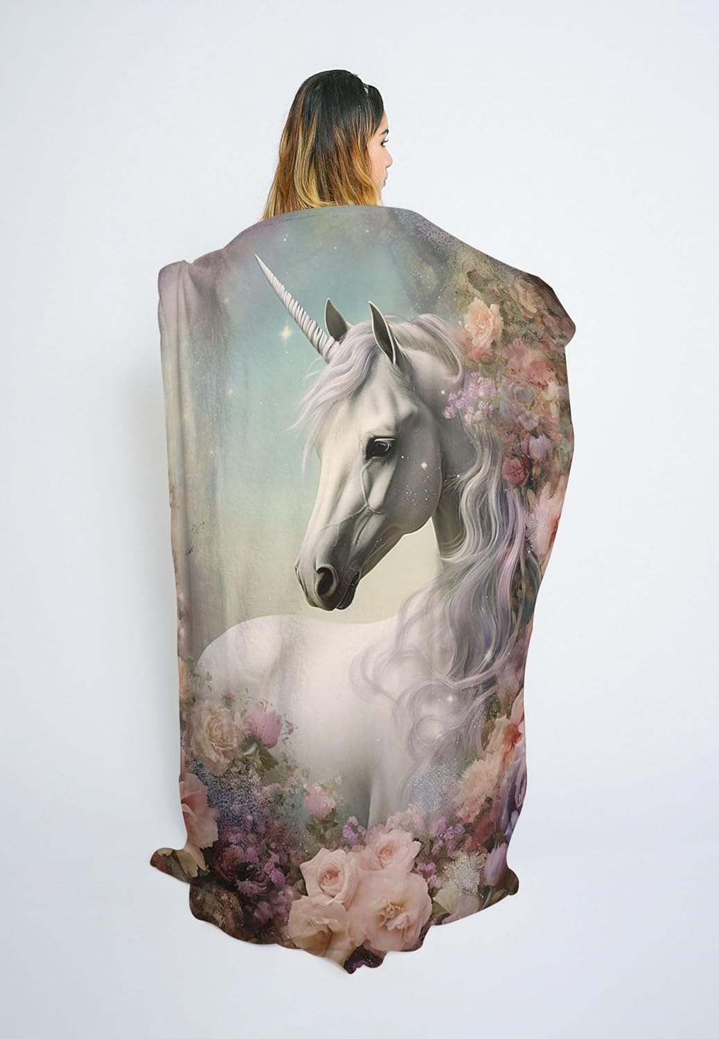 Unicorn Throw Blanket Blanket Gifts Blankets for Men Large Throw Blanket 60" x 80"