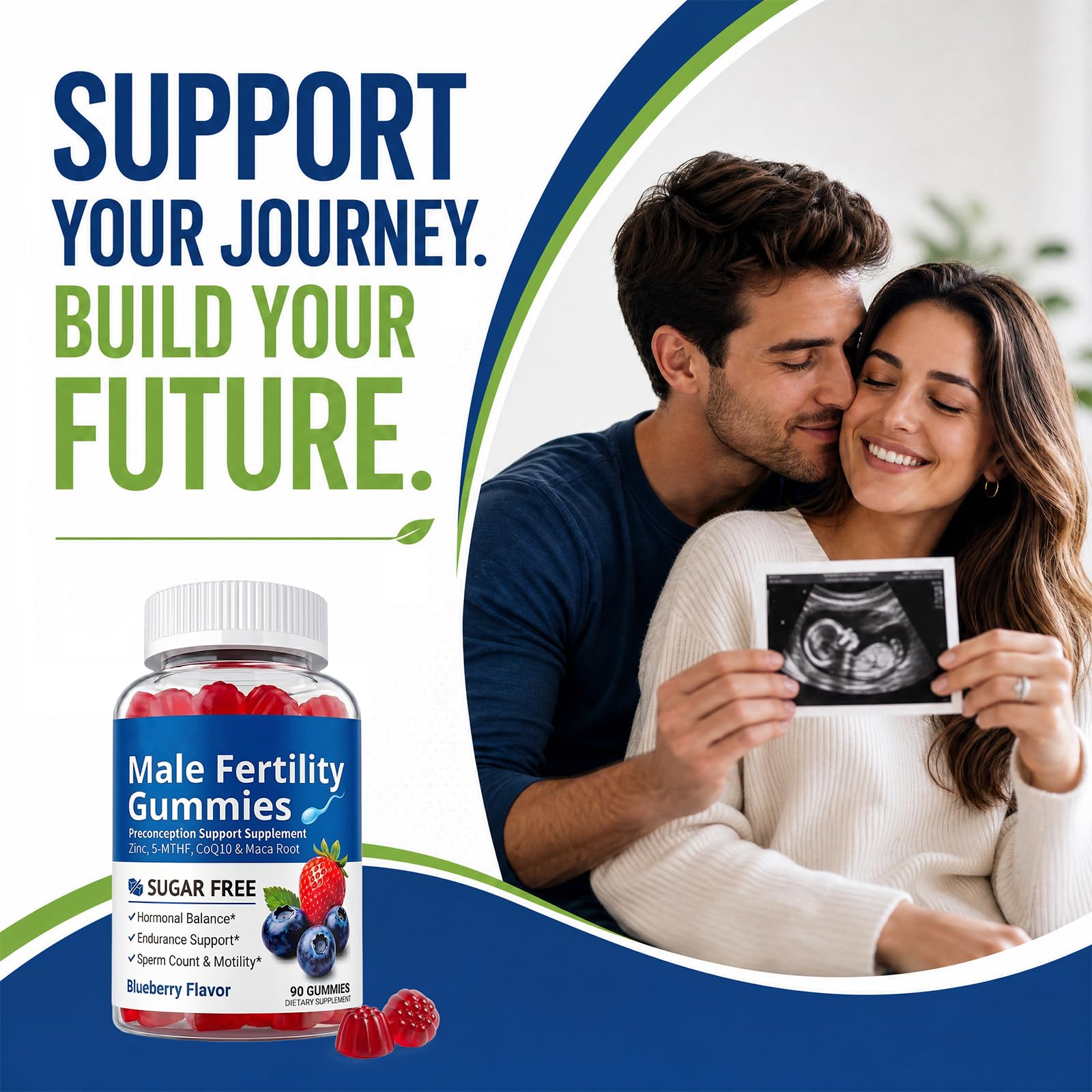 Fertility Supplements Gummies for Men, Optimal Sperm Count & Motility — Amazon image 5