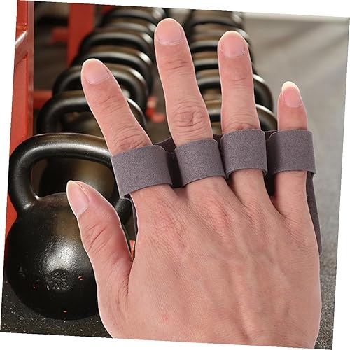 Miniatura 6 de Cabilock 2 Pairs Non-Slip Wear-Resistant Weight Lifting Gloves with Palm Protection for Men and Women Pull Up Grips for Fitness Gym Biking Hiking
