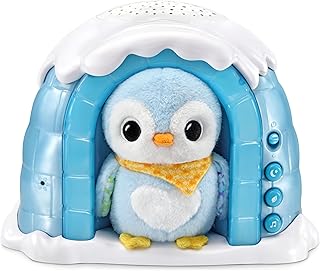 VTech Baby Soothing Starlight Igloo, Calming Light Projector with Relaxing Melodies, Nature Sounds and White Noise, Toy fo...