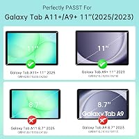 Husă CoBak pentru tabletă Samsung Galaxy Tab A11+ 2025 / A9+ 2023 de 11 inchi, carcasă de protecție neagră 2