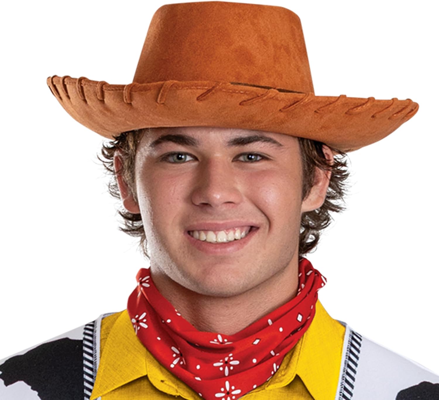 Disney Toy Story Adult Woody Costume Kit, Officially Licensed Halloween Outfit Accessories