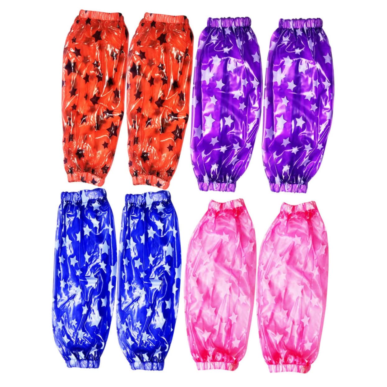 Ciieeo Cleaning Oversleeve with Star Pattern PVC Oilproof Arm Sleeve Protectors for Men and Women Random Design for Kitchen Use