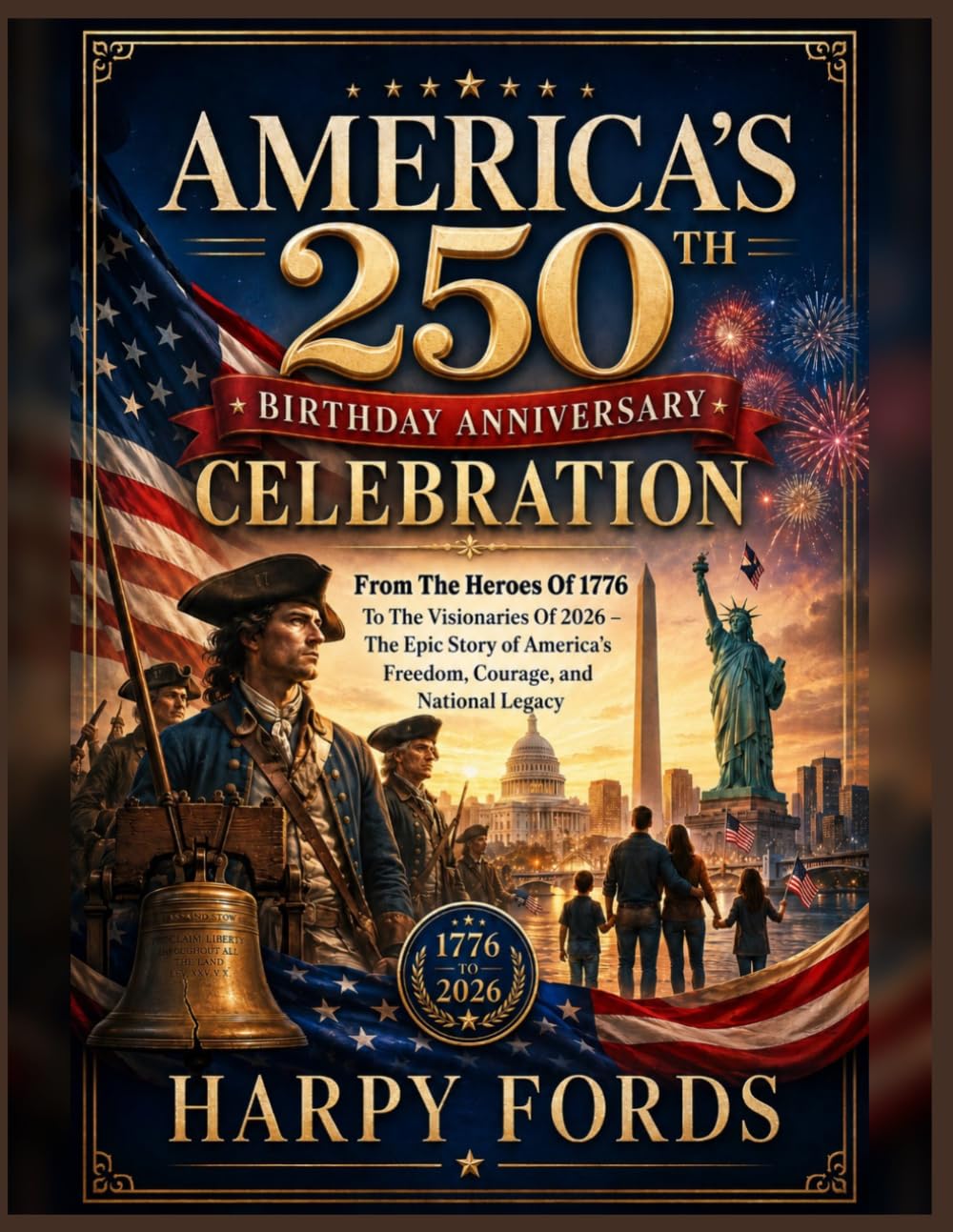 America’s 250th Birthday Anniversary Celebration: From The Heroes Of 1776 To The Visionaries Of 2026 - The Epic Story of America’s Freedom, Courage,and National Legacy