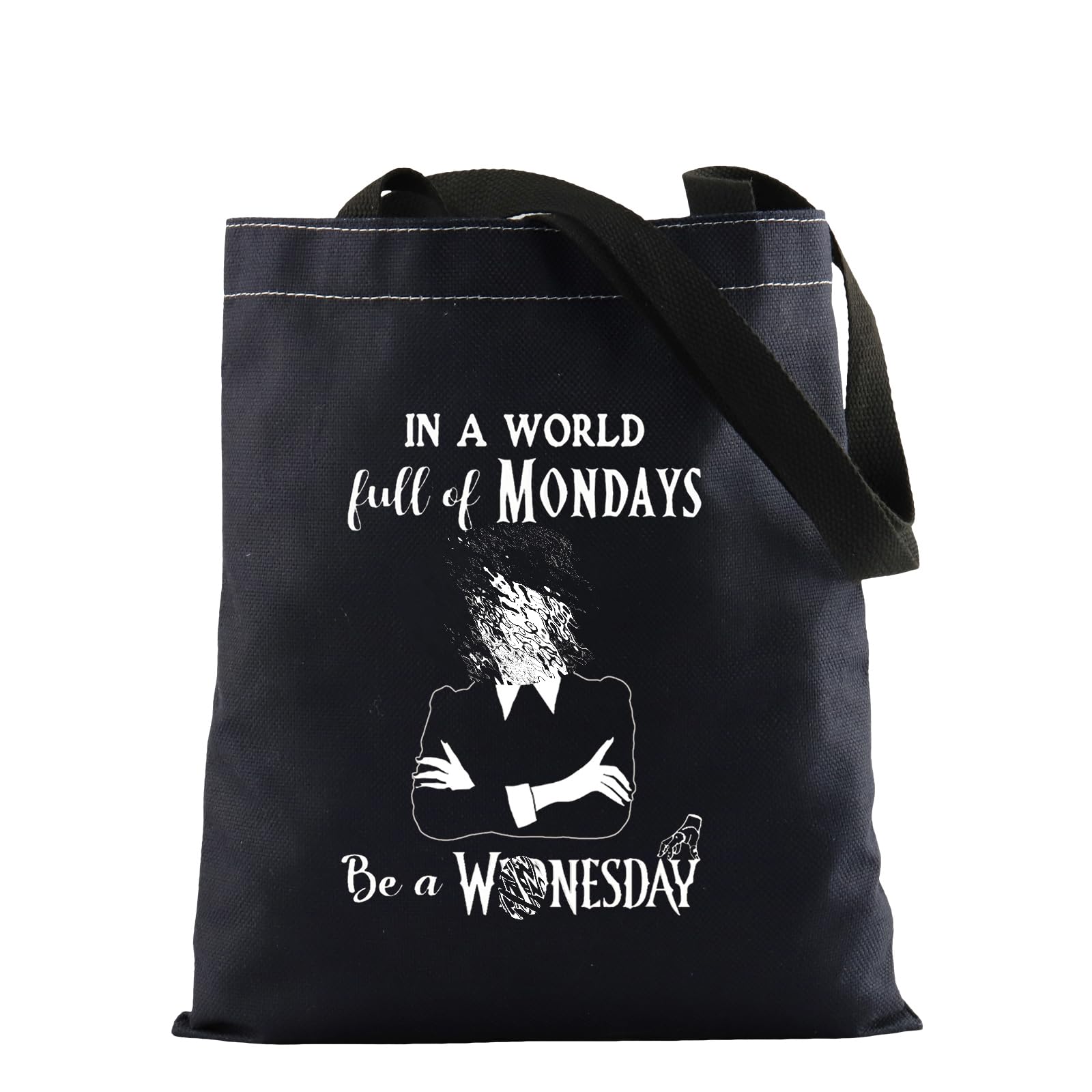TV Show Merch Horror Movie Lover-Fans Gift TV Show Inspired Handbag-TV Show Fans Gift (Wed tote)