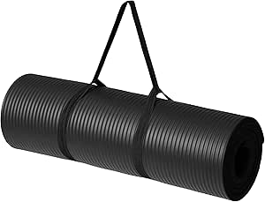 Amazon Basics 1/2-Inch Extra Thick Exercise Yoga Mat