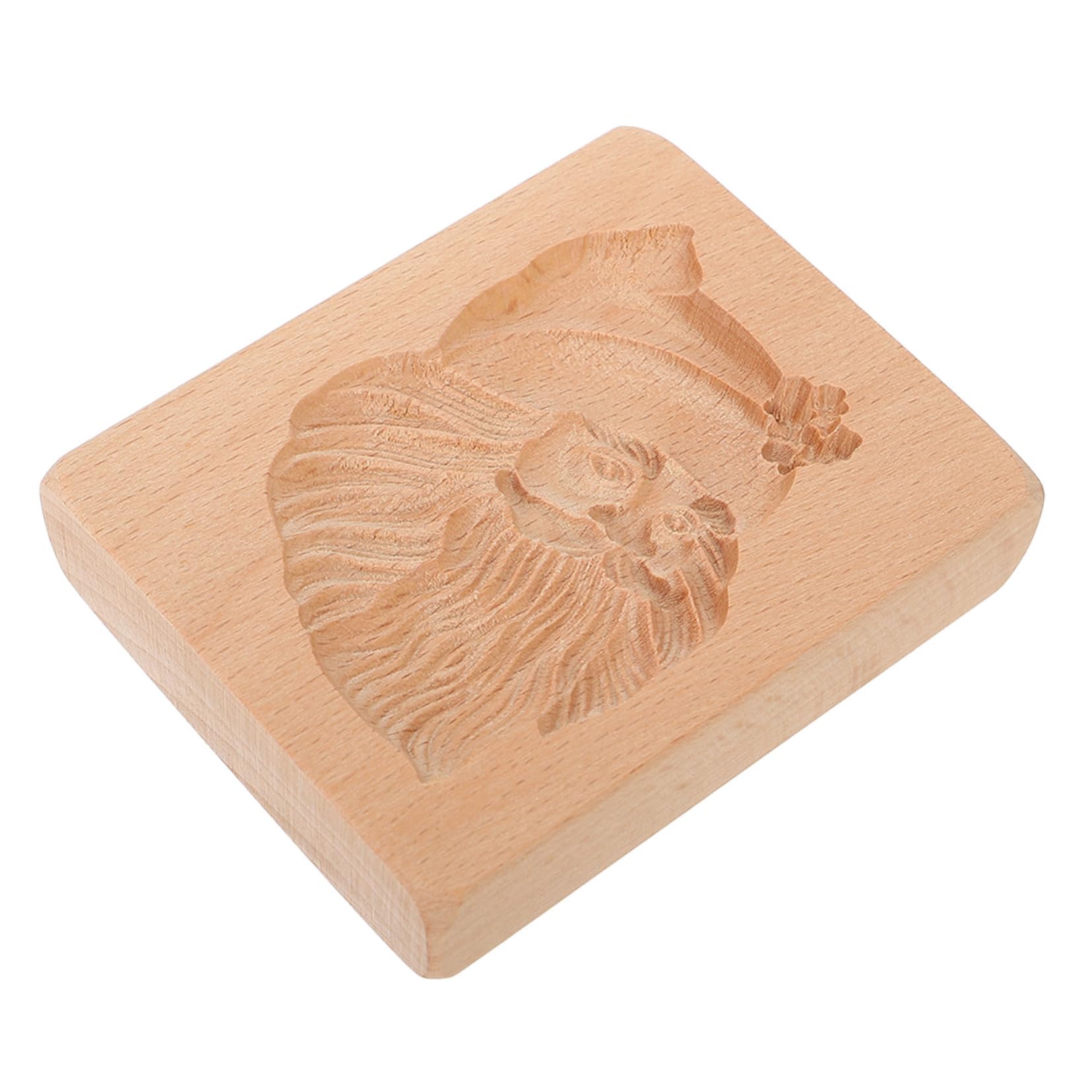 IMIKEYA 3 Stk Ausstecher Aus Holz Backen Kuchen Plätzchen Eins Keksschneider Fondant Mann Urlaub Weihnachten Grad Weihnachtsbackform Cartoon-kekse Schimmel Keksform Backzubehör