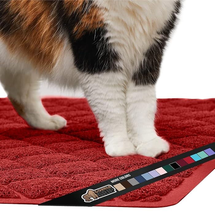 Buy Gorilla Grip Original Premium Durable Cat Litter Mat, 24x17, Water