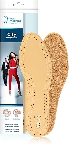 Semelles pour Chaussures et Bottes Foot Morning (1 paire) – Inserts en Cuir Mout