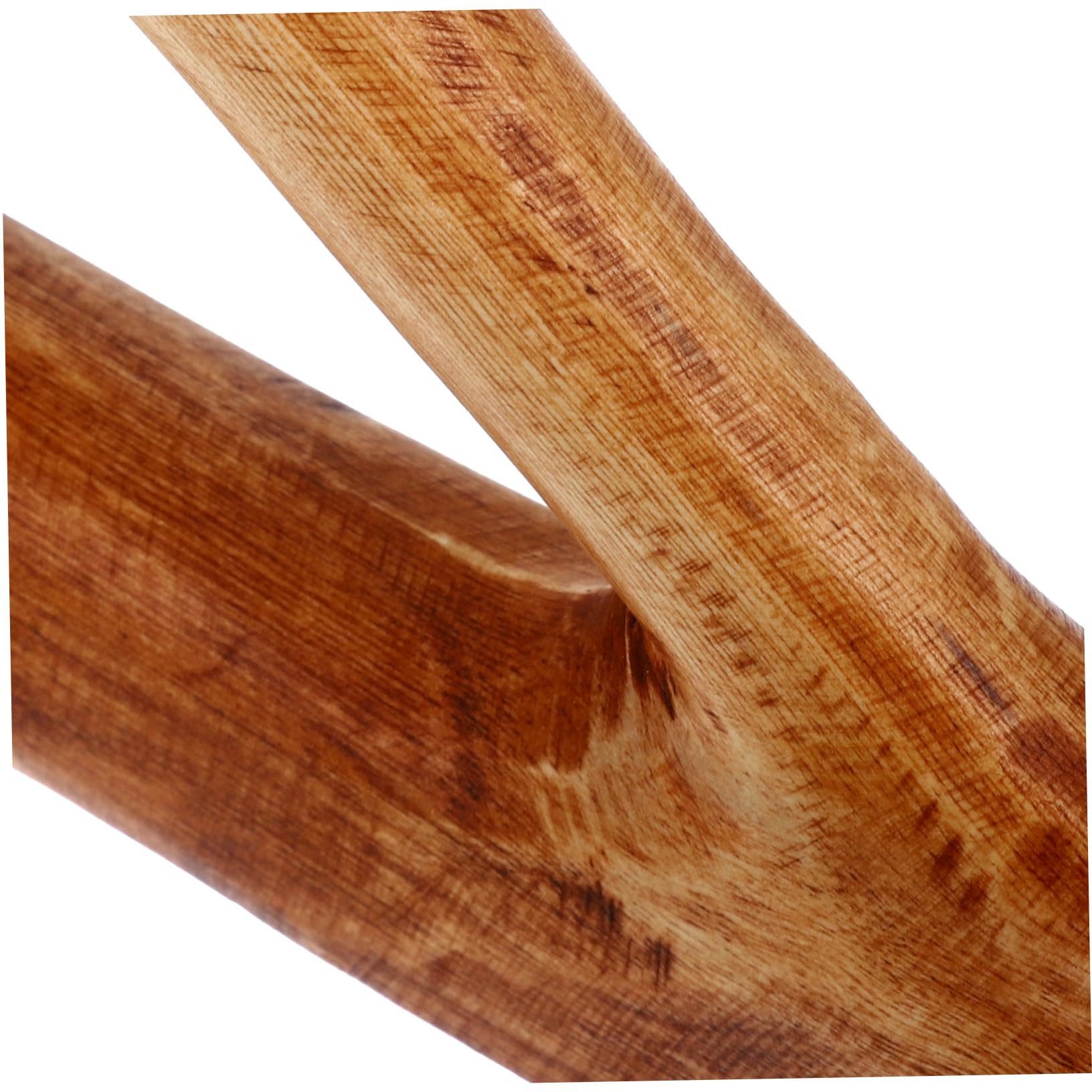 TOYANDONA Gancho Decorativo de Pared Estilo Rústico Gancho Adhesivo de Madera Natural para Colgar Abrigos Llaves y Bolsos para Entrada y Oficina sin Necesidad de Taladro