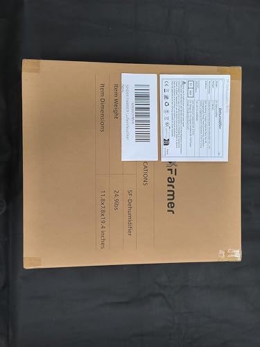 Miniatura 10 de Spider Farmer Deshumidificador mejorado con manguera de drenaje de 2000 pies cuadrados. Deshumidificador con pantalla inteligente de control de