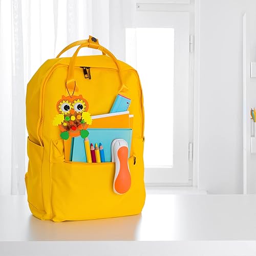 Miniatura 5 de Winlyn Kit de manualidades de otoño de 24 piezas, manualidades de Acción de Gracias, adornos de búho de espuma, decoraciones de decoración de hojas