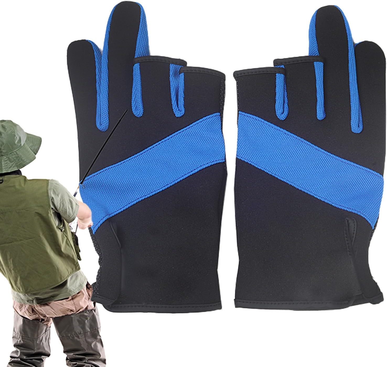 Fish Gloves for Handling - Non-Slip Fisherman Gear,Fish Gloves for Catching | for Women Father Dad Professionals Husband Boyfriend