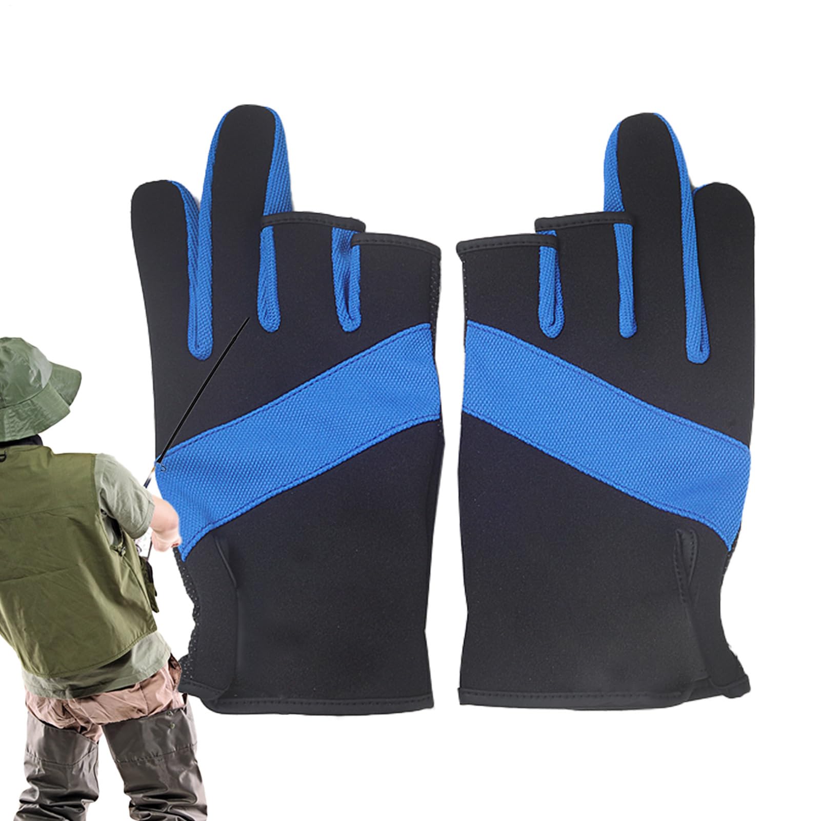 Fish Gloves for Handling - Non-Slip Fisherman Gear,Fish Gloves for Catching | for Women Father Dad Professionals Husband Boyfriend
