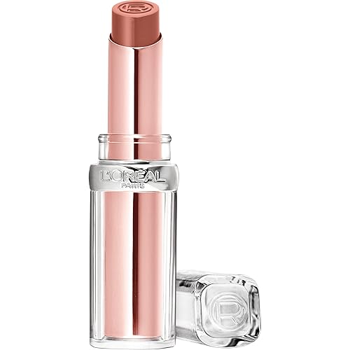 L'Oreal Paris Glow Paradise - Bálsamo hidratante para pintalabios con extracto de granada, Luminous Coral, 0.1 oz 170 Coral luminoso