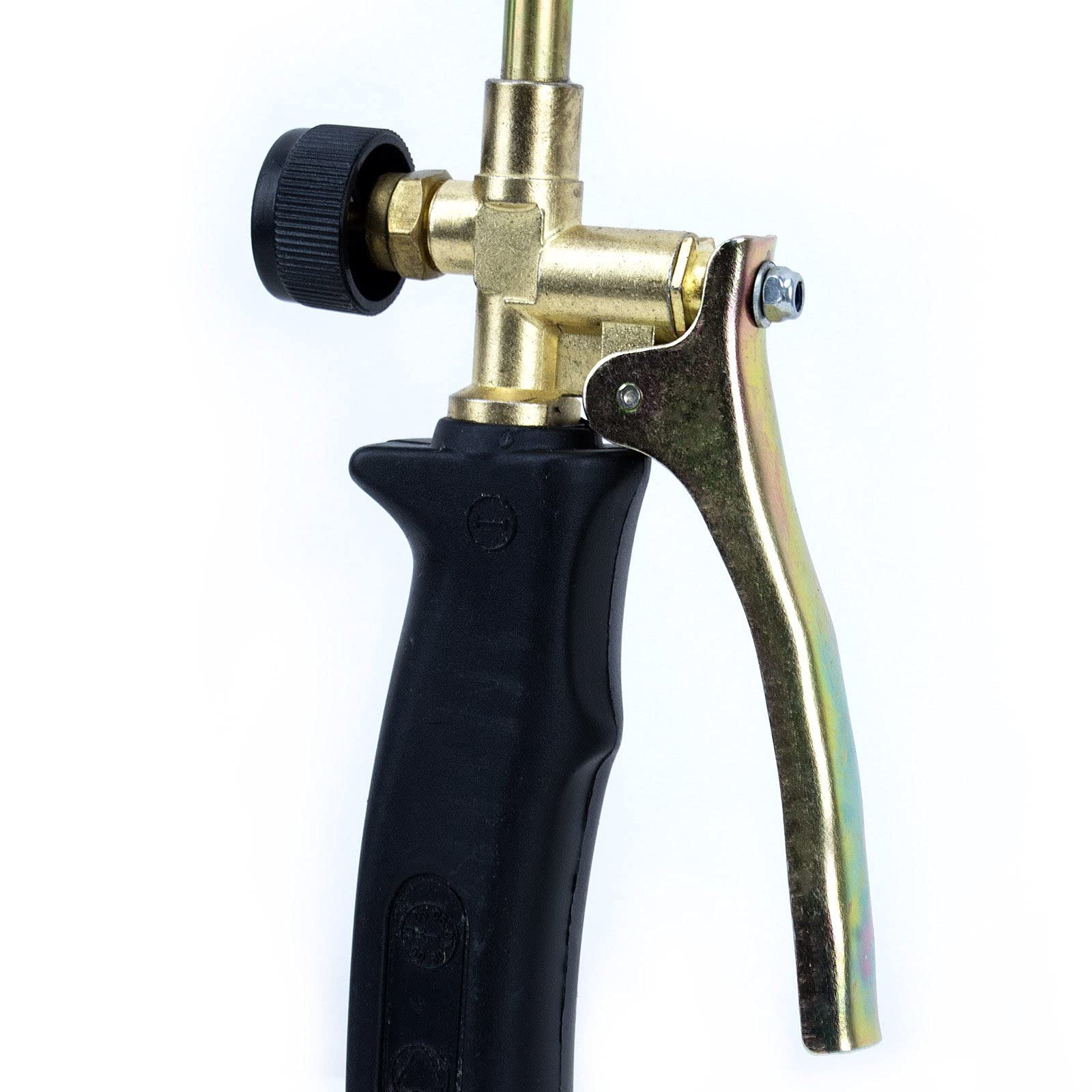 Brûleur à gaz 58 kW avec tuyau de 5 m + support + détendeur moyenne pression 4 bars, désherbeur thermique, brûleur de toiture, appareil de désherbage thermique SN0283R
