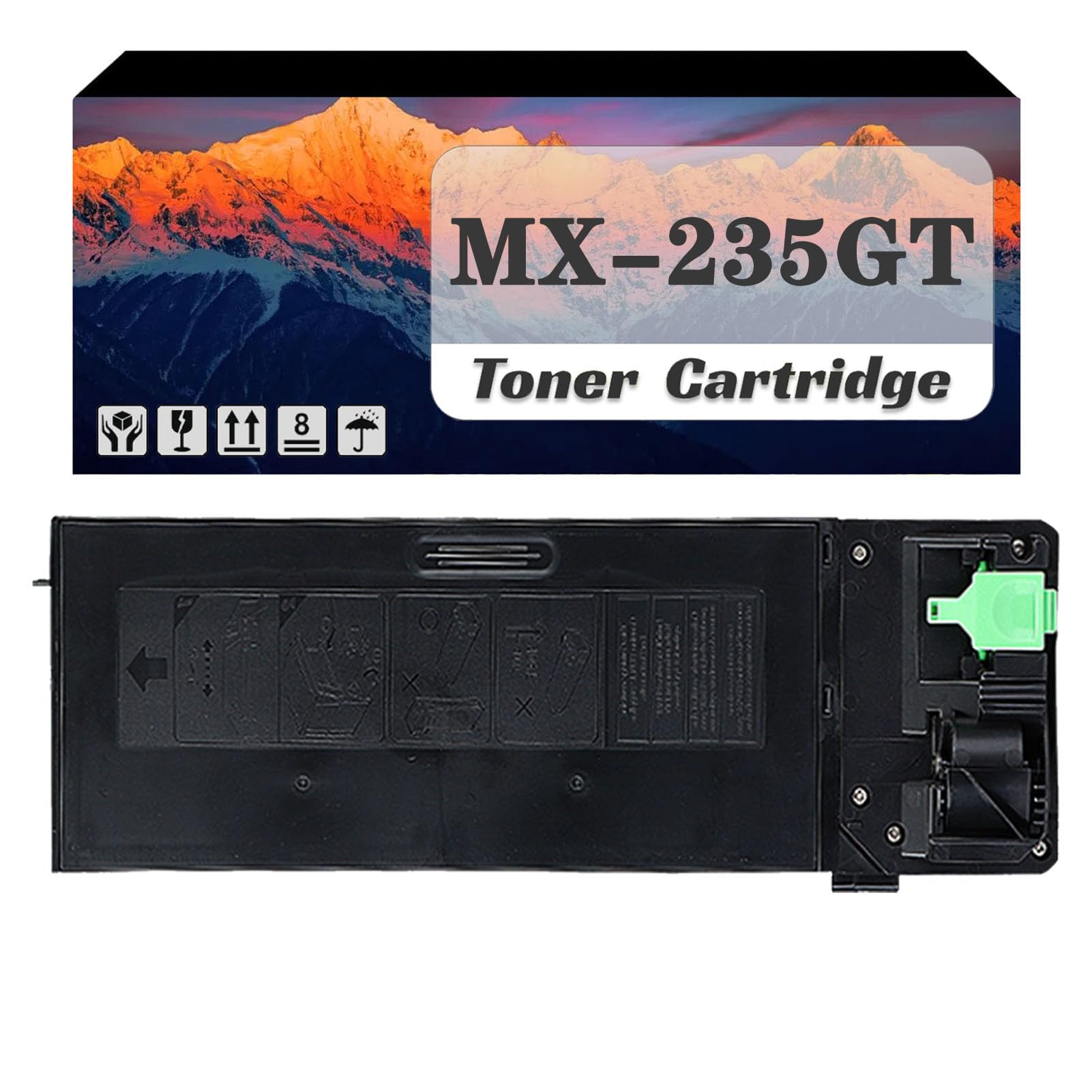 PuCio MX-235GT MX235GT Cartuccia Toner Ad Alta capacità Compatibile per Sharp AR-5618 AR-5618D AR-5618n AR-5620 AR-5620D AR-5620n AR-5623 AR-5623D AR-5623n MX-M182 1 Pack