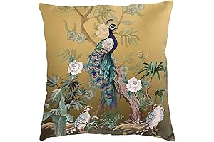 Peacock Pillow Covers: A Fusion of Style and Comfort