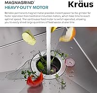 Vista 8 de KRAUS Kore KWU110-30-100-100MB - Lavaplatos de cocina con estación de trabajo, 30 pulgadas, montaje empotrado, cuenco individual, de acero Acero