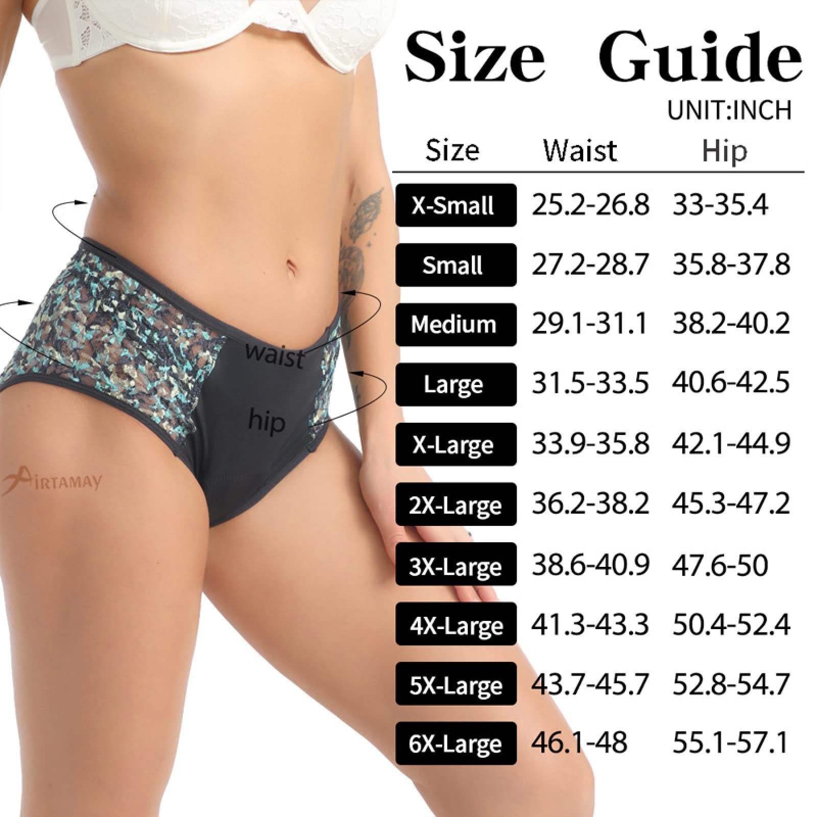 culotte femme 2/4 pièces pantalon physiologique bas fichier aspiration instantanée étanche absorption d'humidité serviette hygiénique tante slips