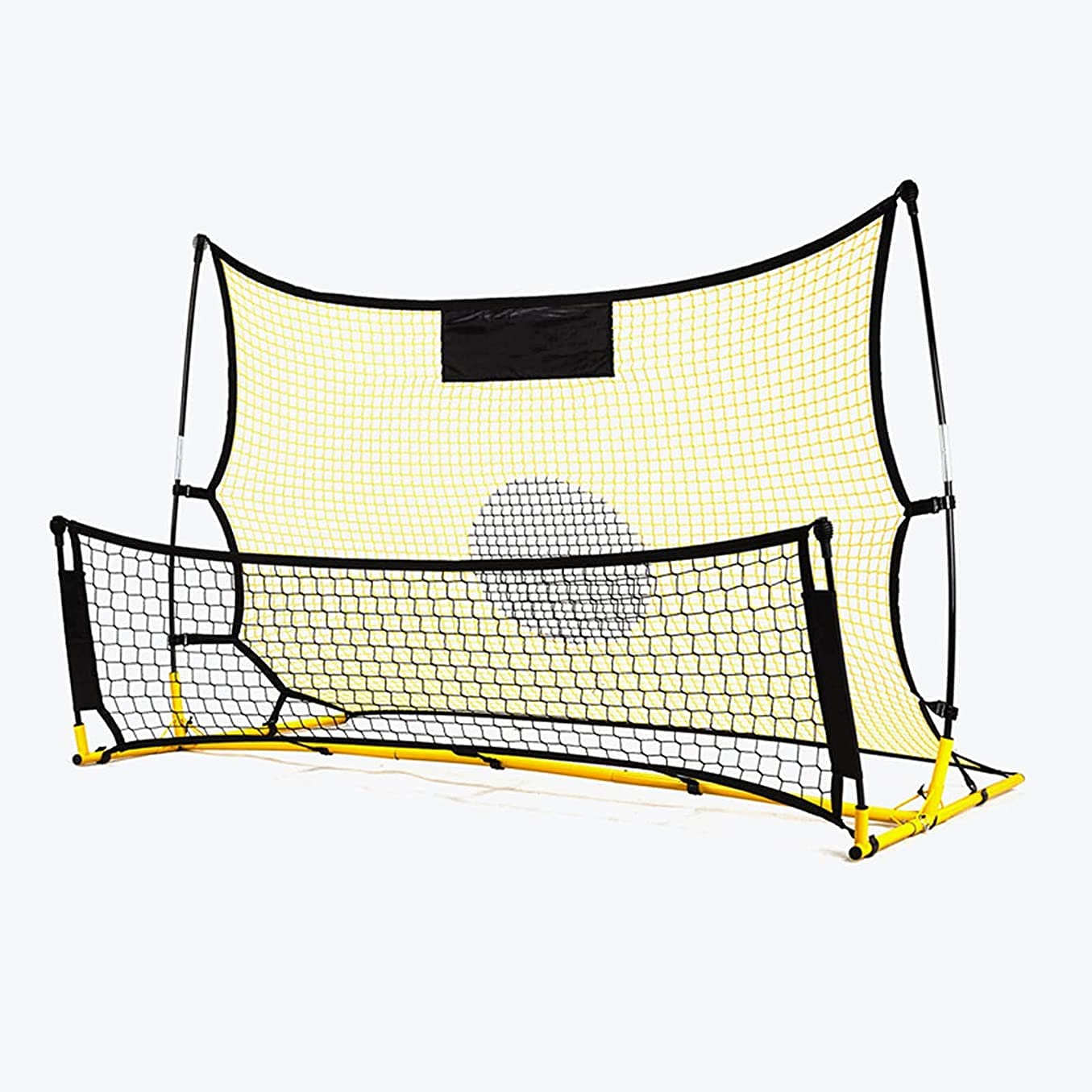 Porta da Calcio per Bambini da Giardino, Porta da Calcio Portatile per Esterni, Porta da Calcio per Bambini e Adulti, Porta da Calcio con Rete a Doppia Faccia, Allenamento di passaggi e Calc