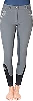 Damen Reithose mit Lederimitat Vollbesatz