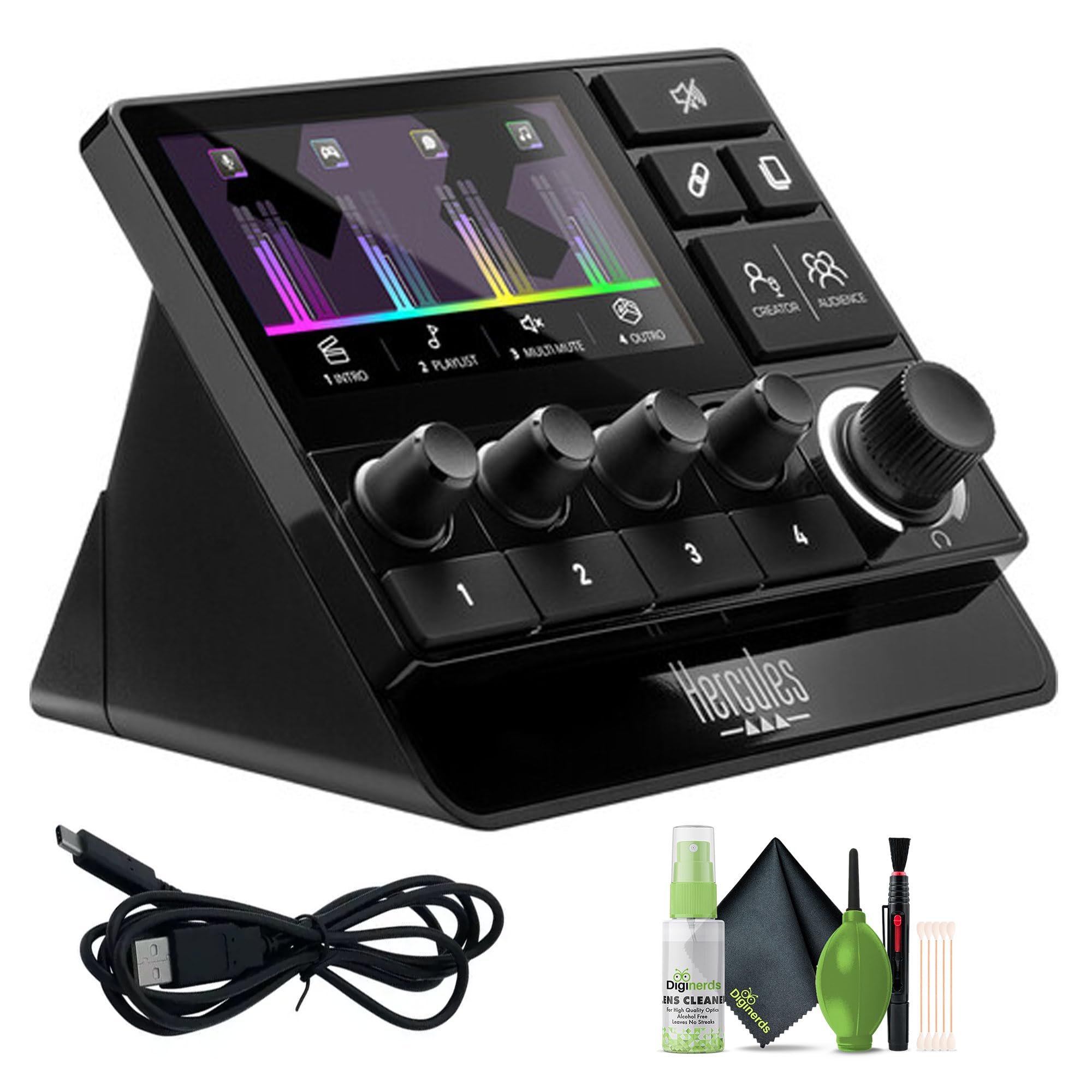 Amazon.com: Hercules Stream 200 XLR Pro Audio Mixer for Advanced