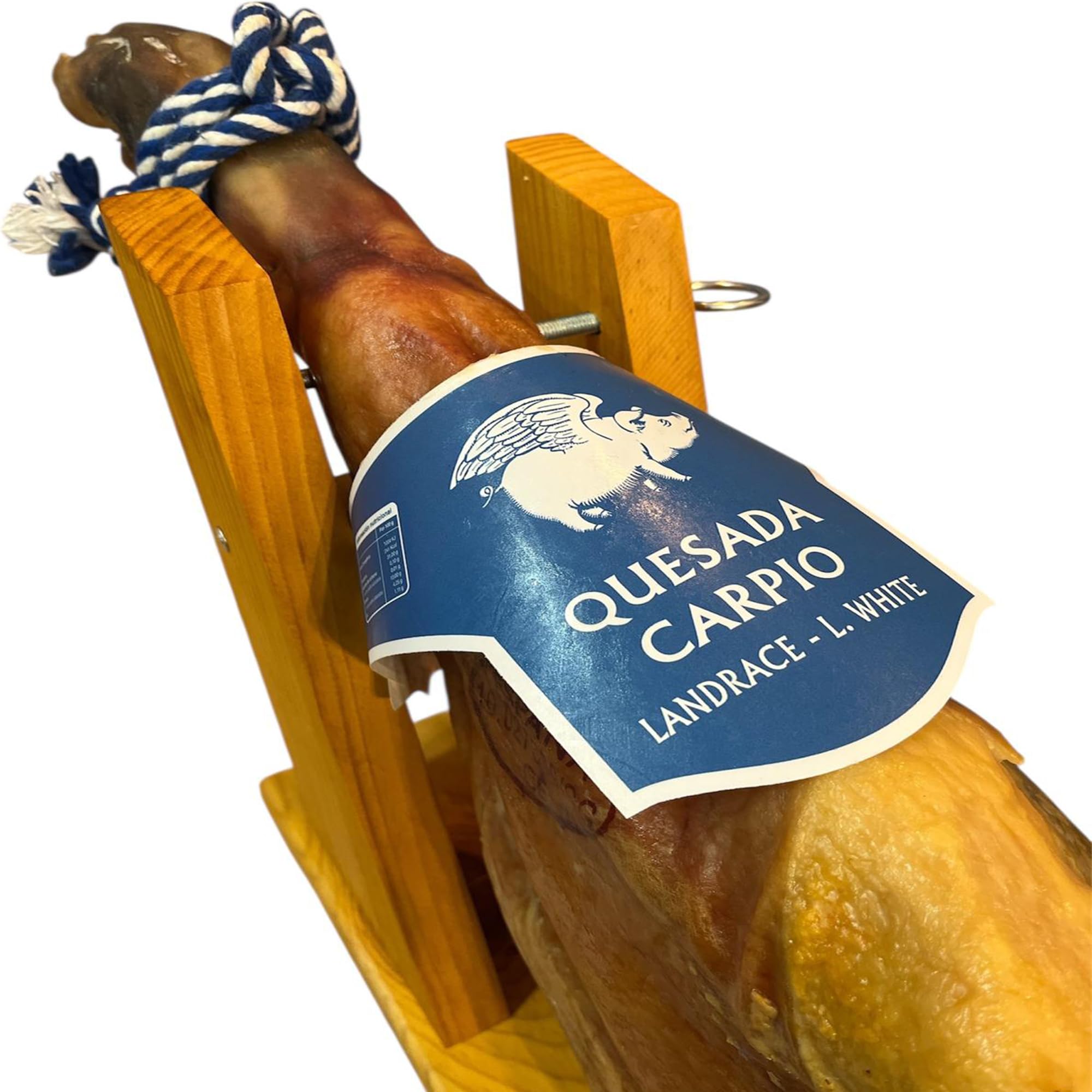 Jamón Serrano Gran Reserva Cruce Duroc · Curación 15 Meses · Pieza Entera con Hueso · Regalo y Tapas