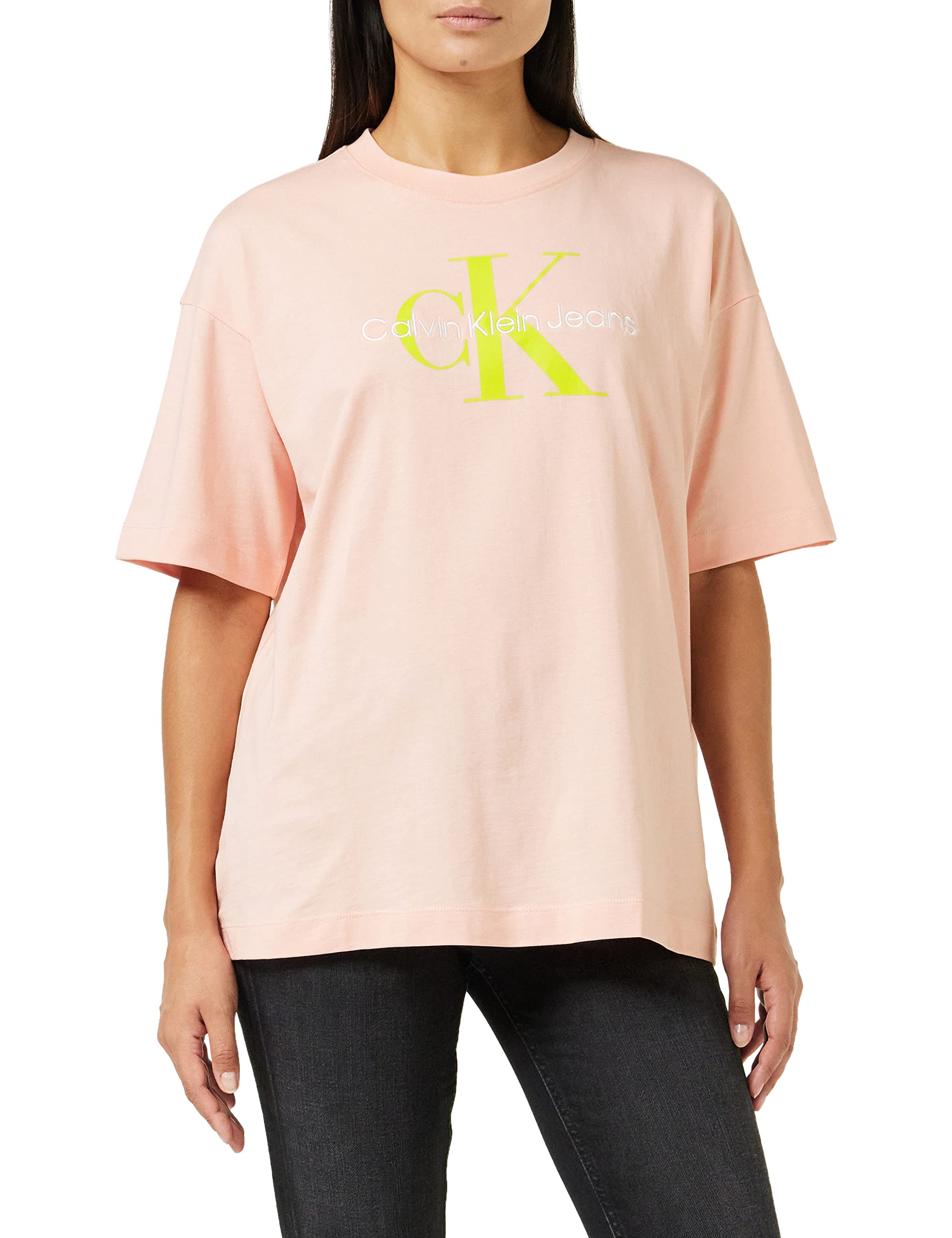 Calvin KleinWomen's ICONIC MONOLOGO TEE S/S T-Shirts