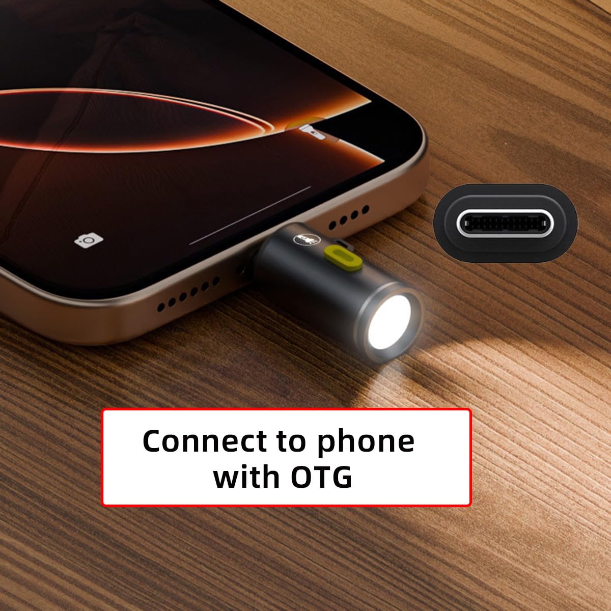 Luci LED USB-C Da 210 Lumen - 2 Pezzi, Mini Luce Atmosferica Per Telefoni, Laptop, Bici E Campeggio - Foto 9