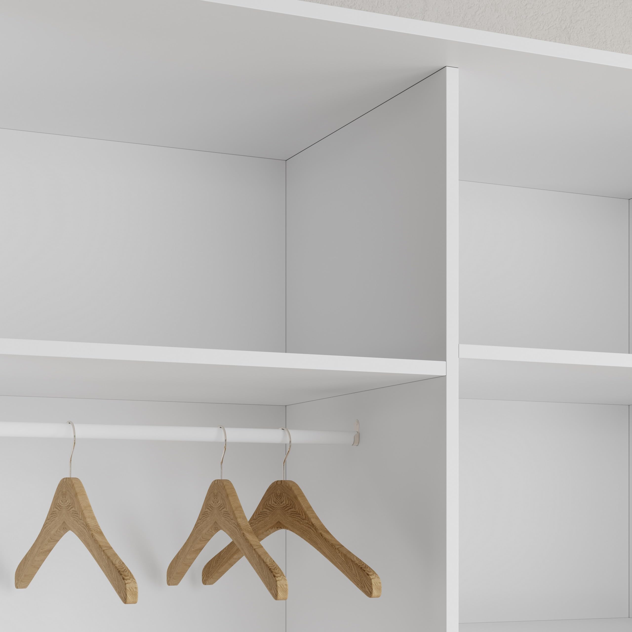 Masseno Schwebetürenschrank TAVI 150/205/60 cm Kleiderschrank mit Schubladen Schlafzimmer Schiebetürenschrank 3-türig mit Spiegel Graphitfarben + Satin