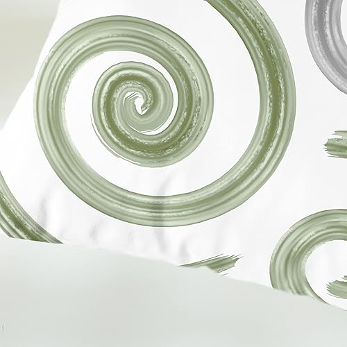 Miniatura 7 de CaliTime Juego de 2 fundas de almohada decorativas de vellón en dos tonos, con textura geométrica abstracta de conchas marinas para sofá, cama,