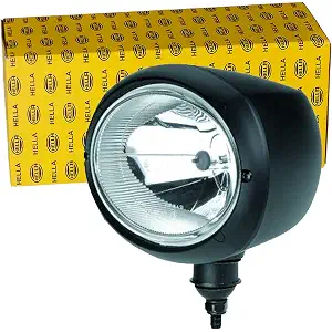 HELLA 1AB 996 157-131 Halógena-Faro principal - Oval 120 - 12V - oval - Número de referencia: 12.5 - montaje exterior - Tulipa transparente - Conector: Macho - Delante, izquierda/Delante, derecha