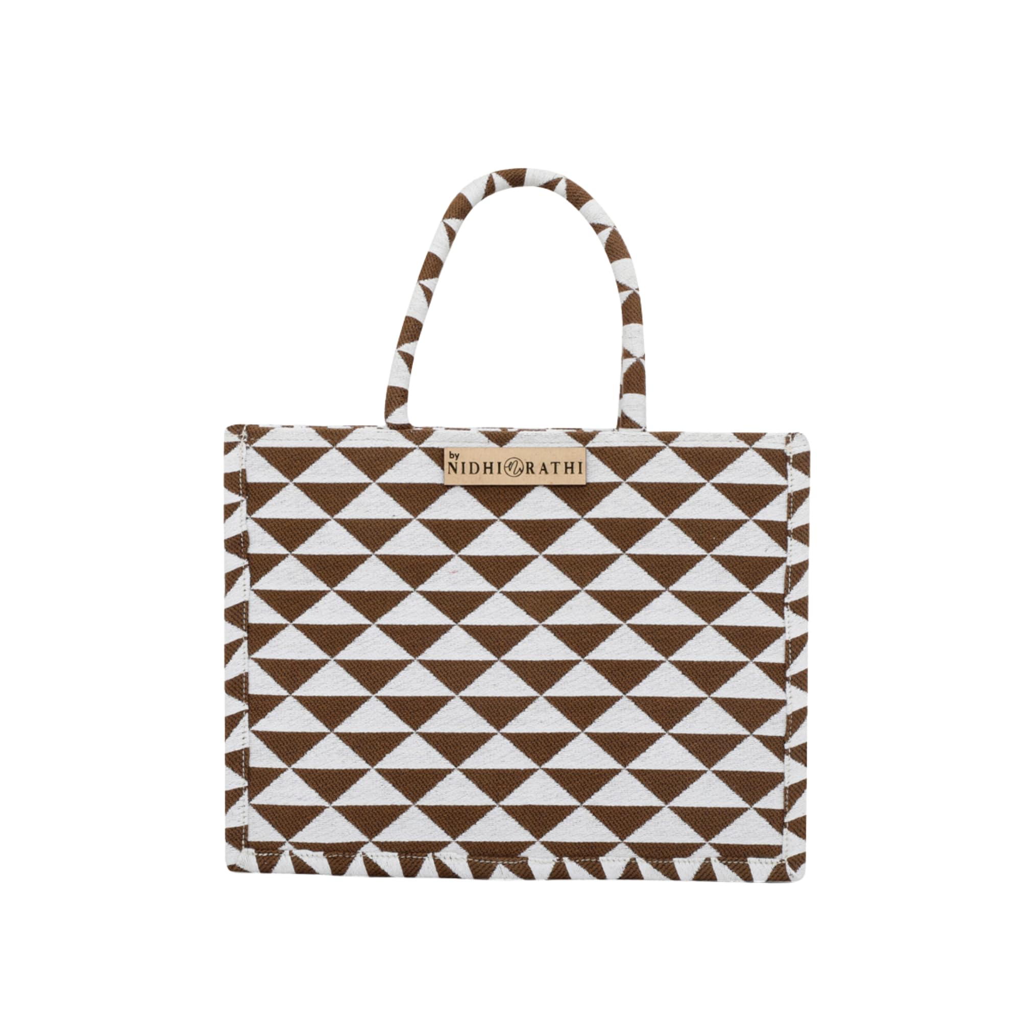 Geometric Structured Handheld Bag-picture-18
