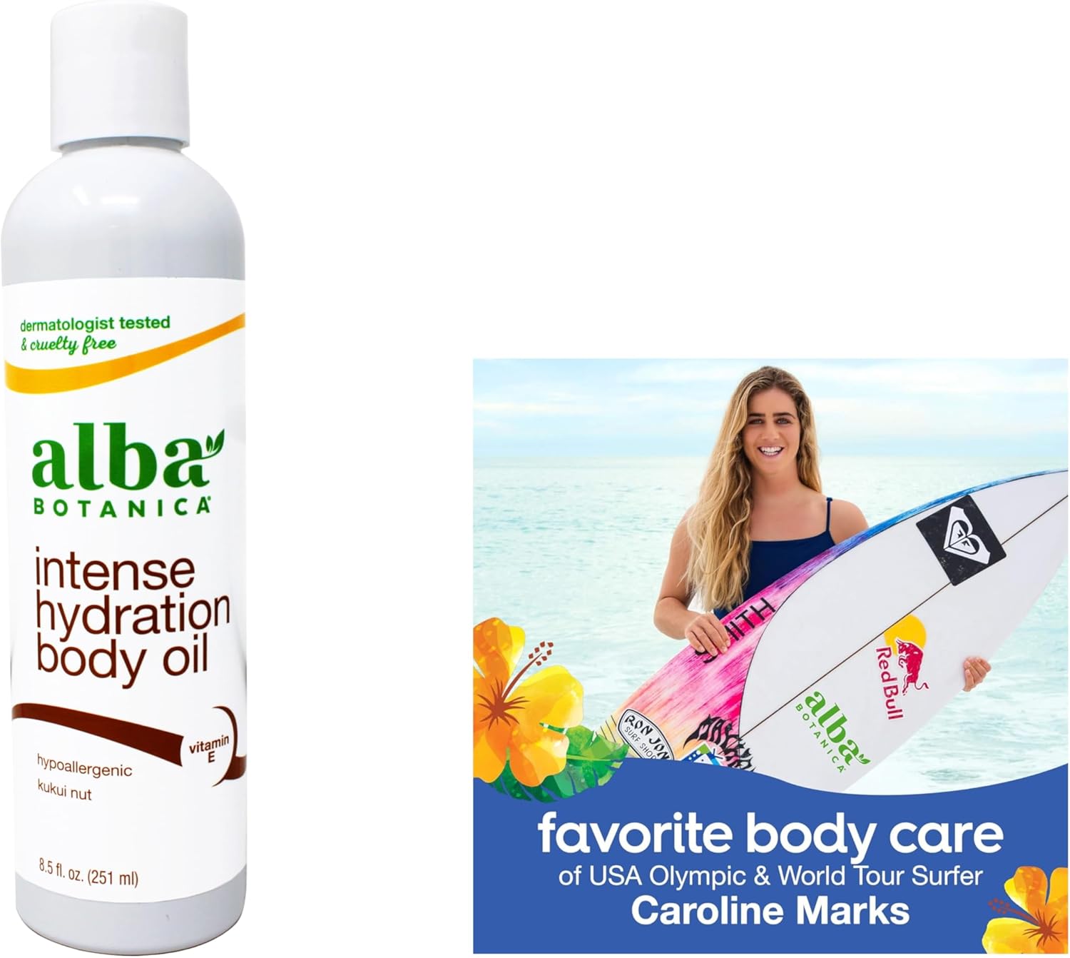 Alba Botanica Massage Oil Kukui Nut