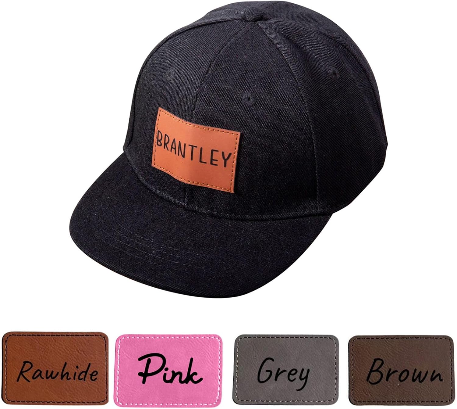 Custom Baseball Toddler Hat,Personalized Name Truck Cap with Adjustable Snapback for Infants Kids Boys Girls Adults