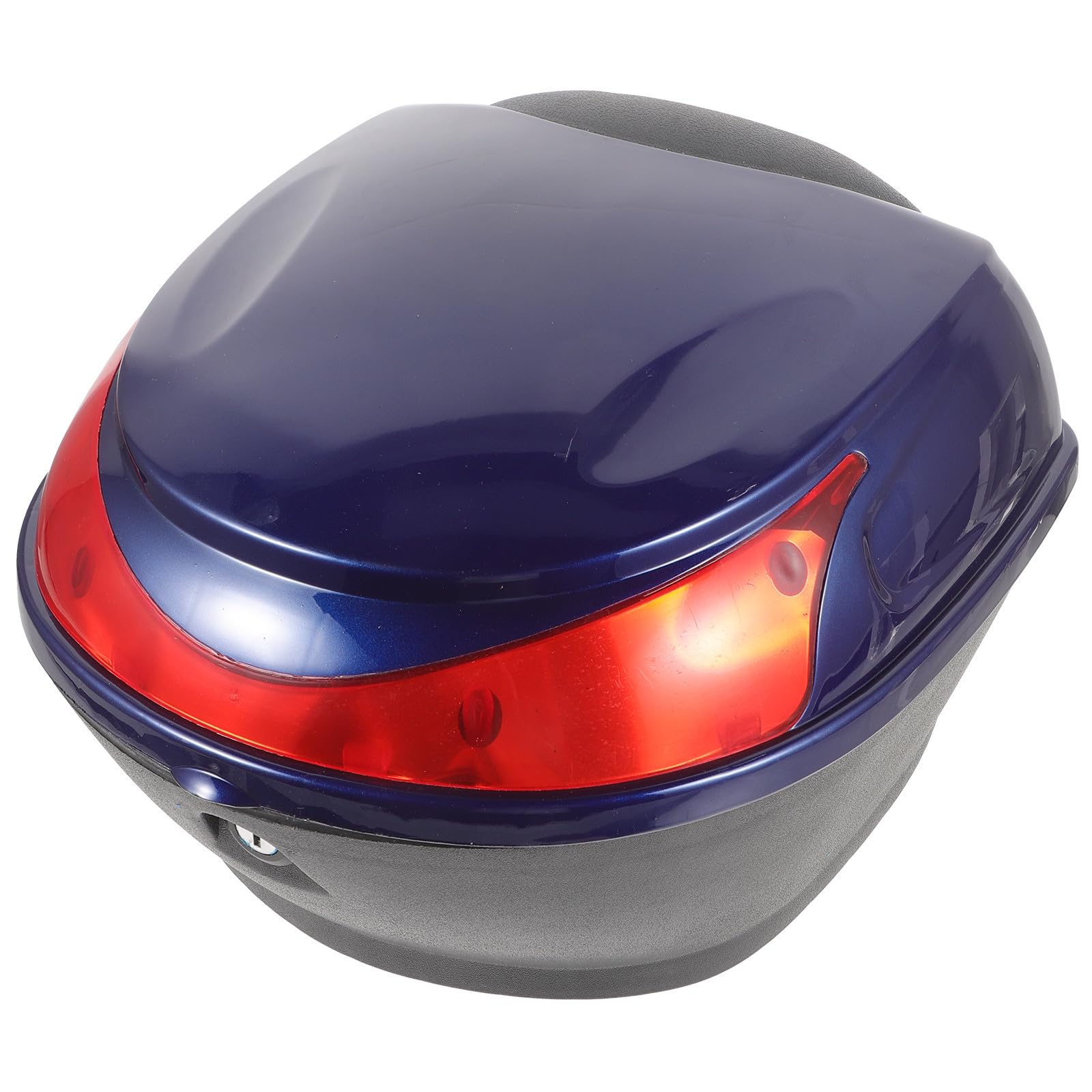 MERRYHAPY Coffre Arrière Scooter Bleu Top Case Fermeture Sécurisée Volume Important pour Transport Quotidien
