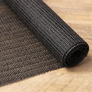 FACIACC Alfombra antideslizante gruesa, 120 x 180 cm, color negro