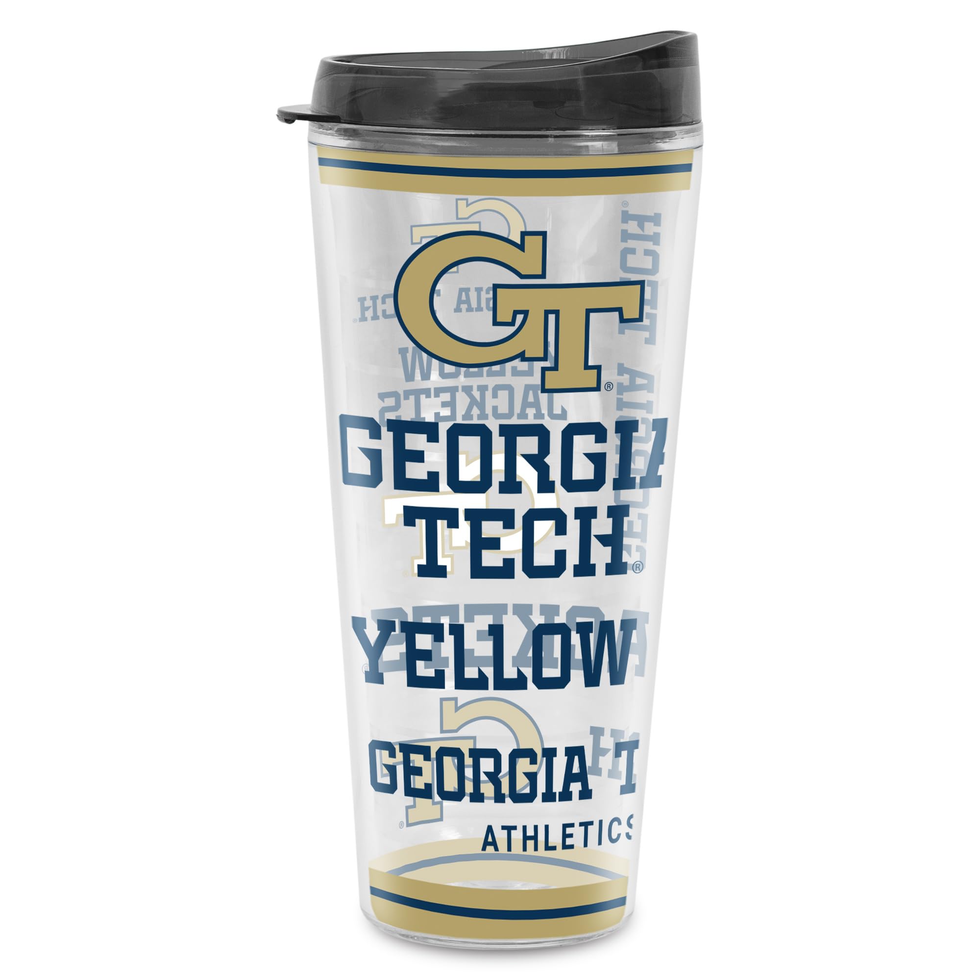 Rico Industries NCAA College Double Wall Mayhem 16oz Or 20oz Tritan Tumbler W Lid