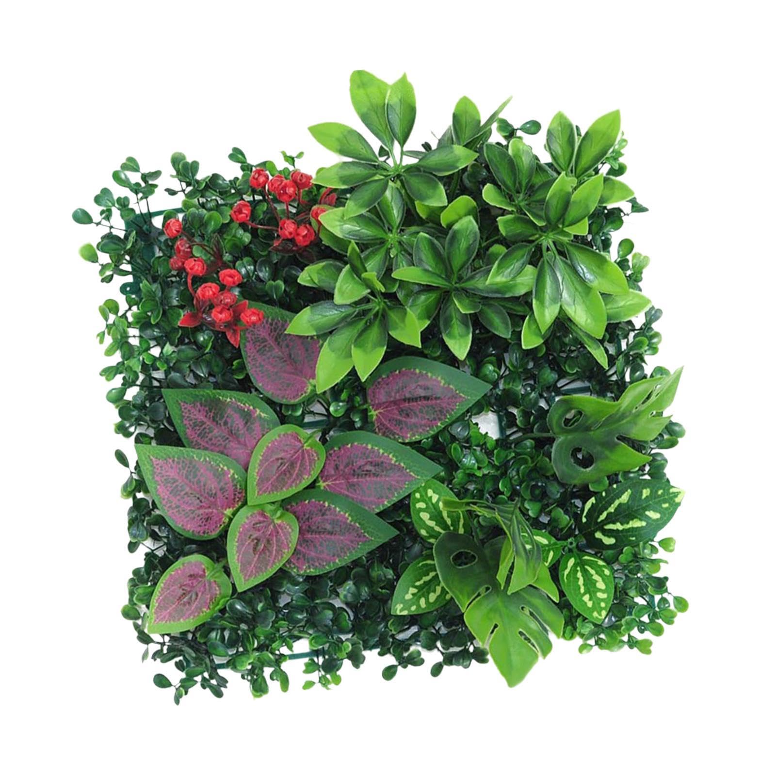 The Style Sutra9.8x9.8inch Simulation Grass Greenery Wall Panel Decor for Terrace, Bathroom Style G | Home Decor| Floral D?©cor-image-35