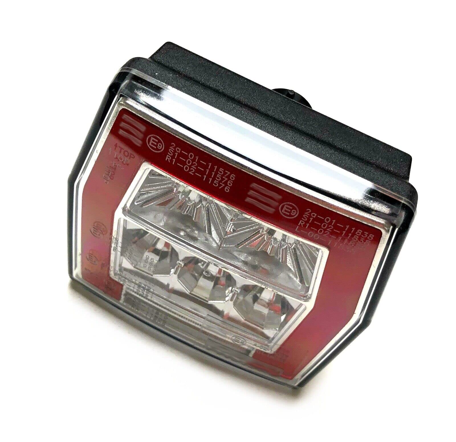 2 luces LED traseras, 4 funciones, bayoneta, 5 pines, iluminación para remolque, caravana, coche