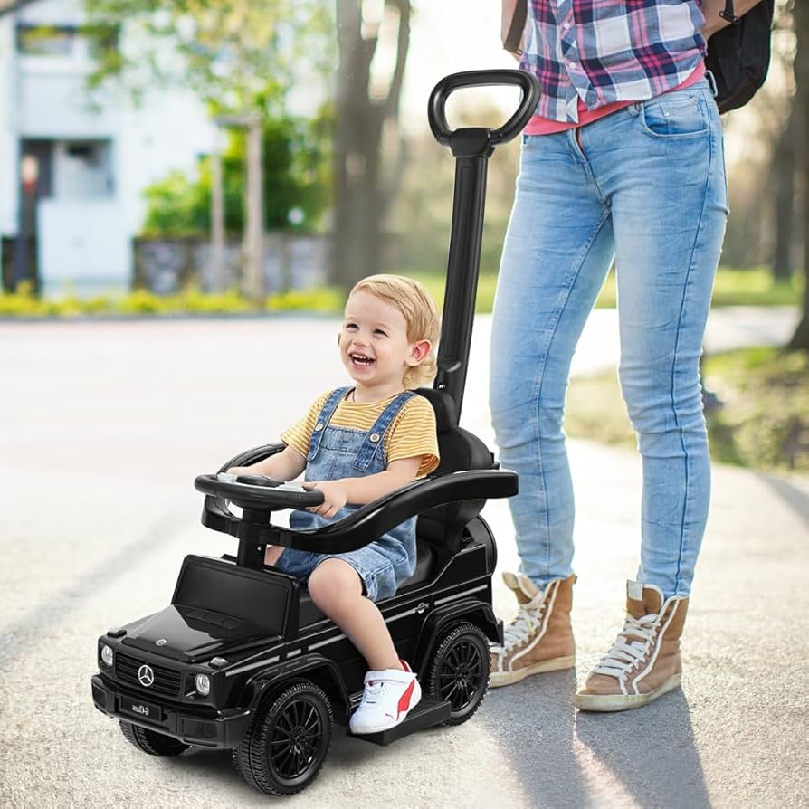 Maxmass Kids Ride On Push Car Licensed Mercedes Benz 3