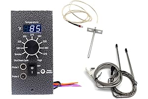 Unifit Universal Digital Temperature Control Panel Kit: The Ultimate Temperature Precision for Your Traeger Smoker